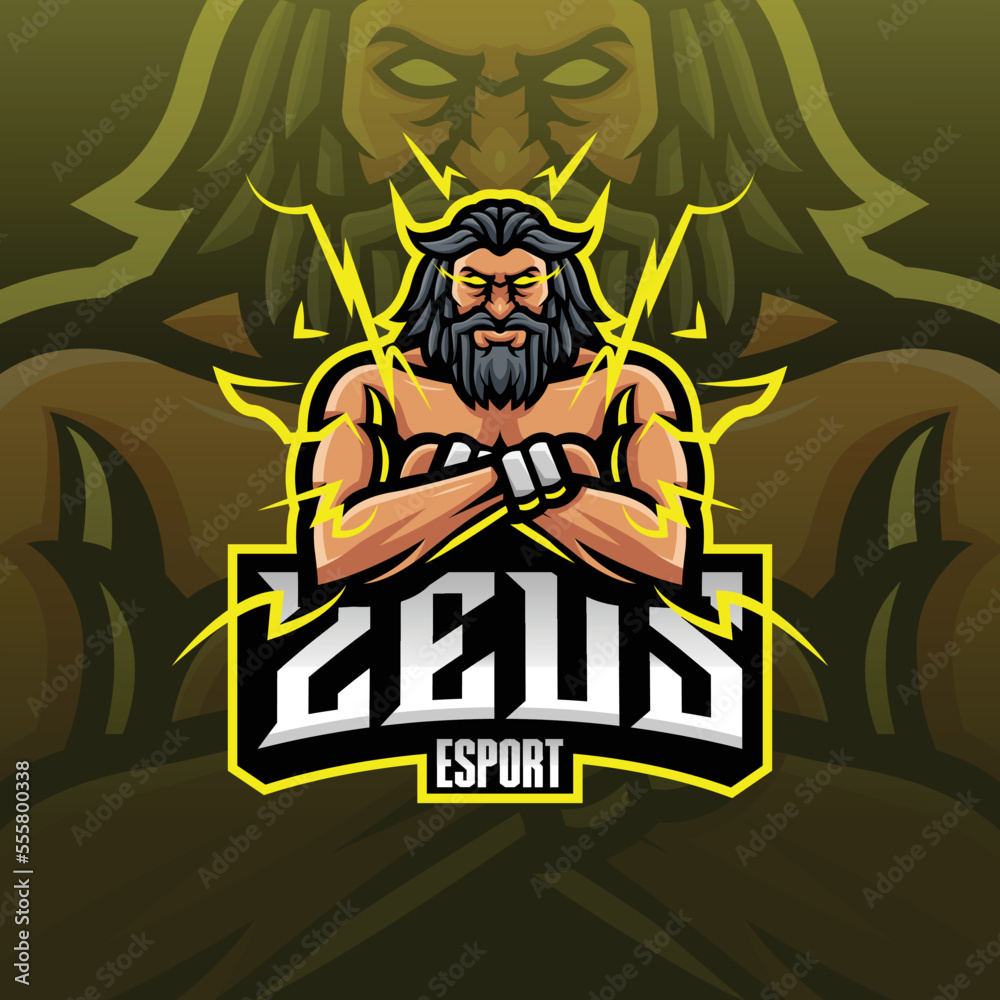 Zeus Esport Logo The Illustration