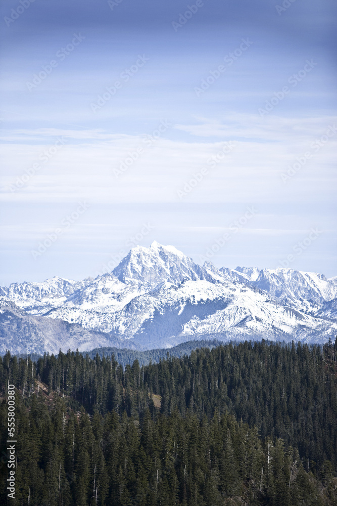 Thorpe Mountain, Snoqualmie Pass, Hyak, Washington State, USA Thorpe Mountain, Snoqualmie Pass, Hyak, Washington State, USA