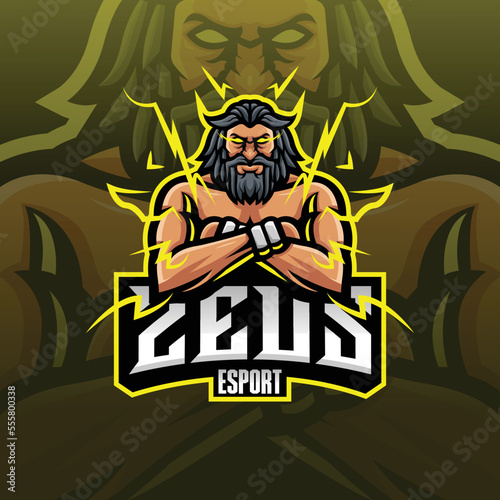 Zeus Esport Logo The Illustration