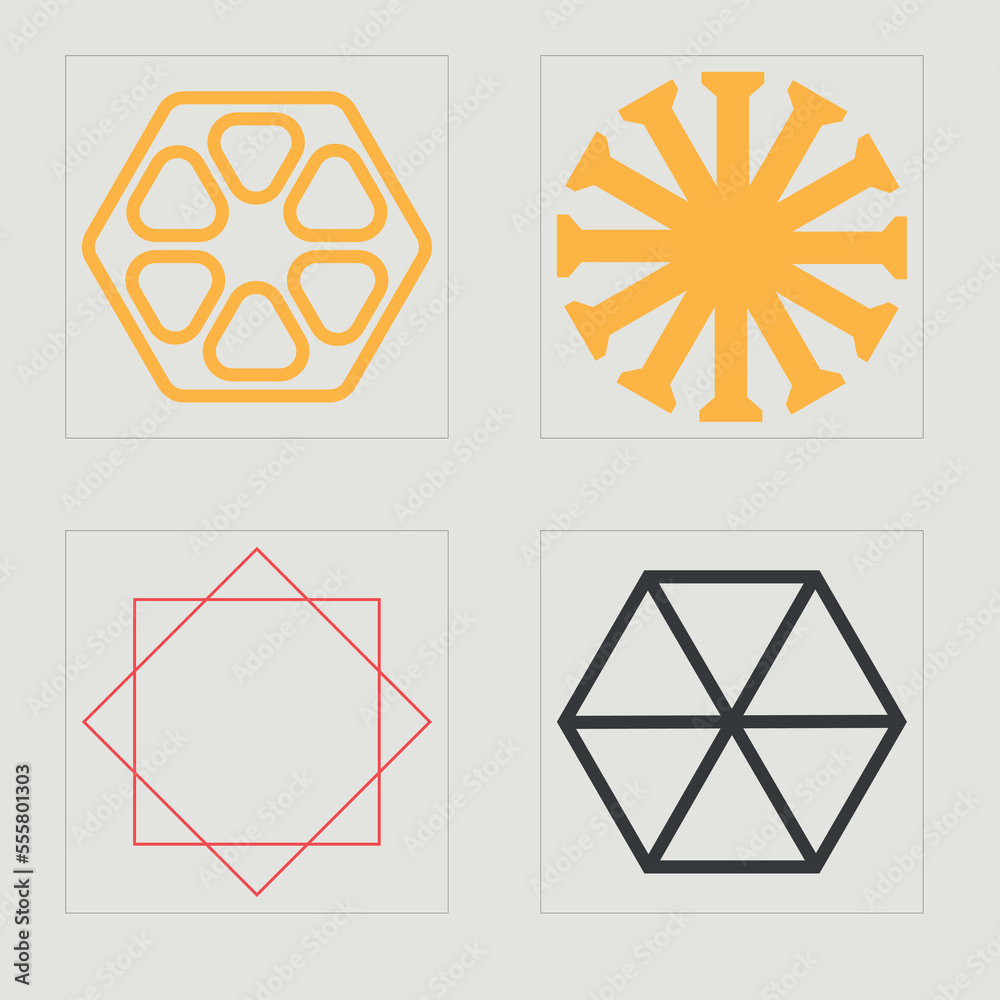 Brutalism shapes. Extraordinary Graphic Assets. Modern abstract forms. Anti-design. Vector illustration Brutalism shapes. Extraordinary Graphic Assets. Modern abstract forms. Anti-design. Vector illustration