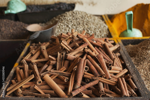 Spices in Market, Stone Town, Unguja, Zanzibar, Tanzania photo