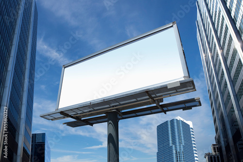 Blank Billboard photo