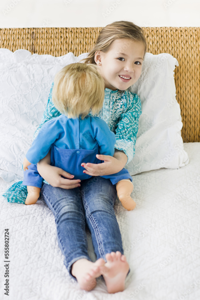Girl with Doll Girl with Doll