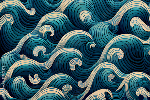 background of sea waves