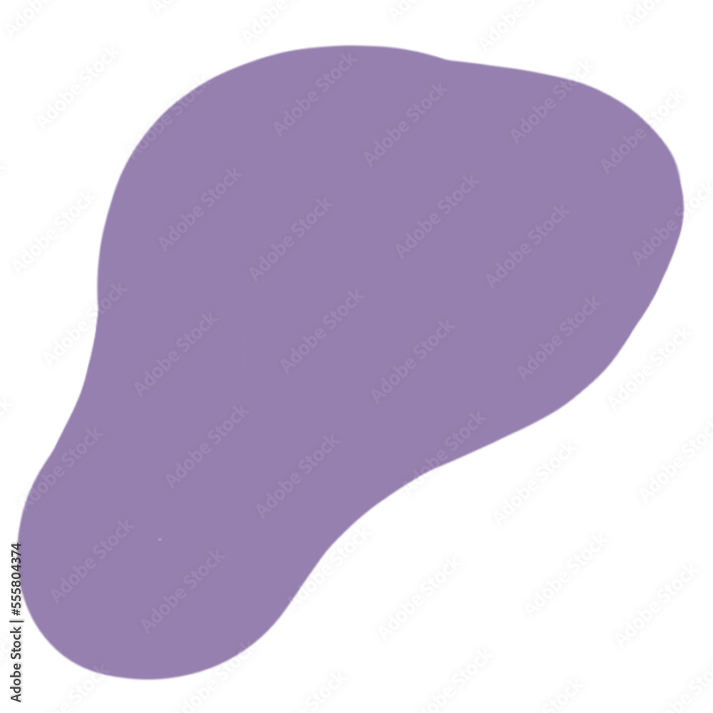 Purple Abstract Blob Purple Abstract Blob
