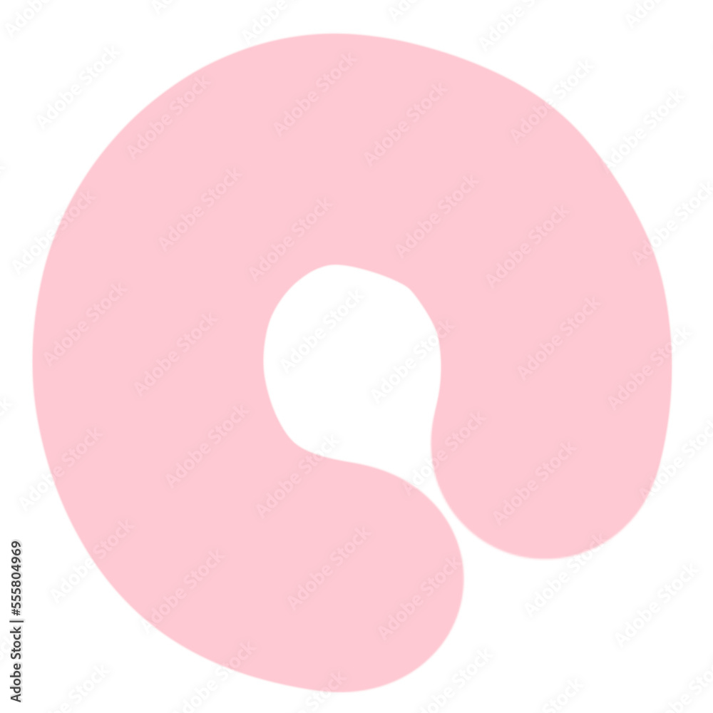Pink Abstract Blob Pink Abstract Blob