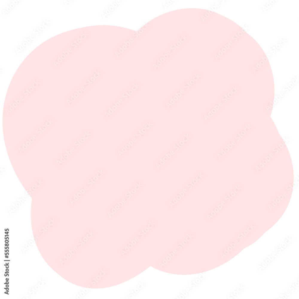 Pink Abstract Blob Pink Abstract Blob