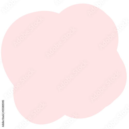 Pink Abstract Blob