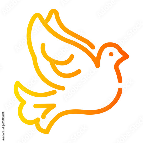 bird gradient icon