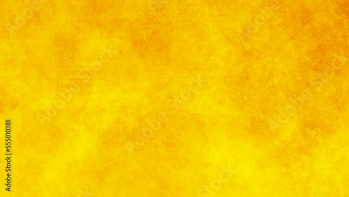 yellow grunge cement wall texture. abstract orange background