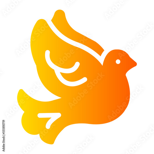 bird gradient icon