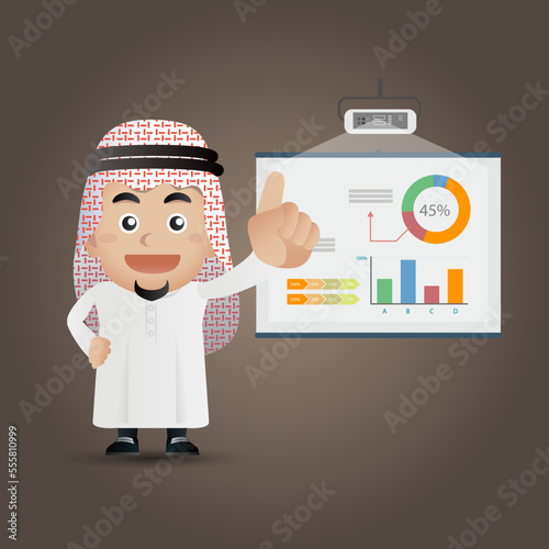 Arab business set