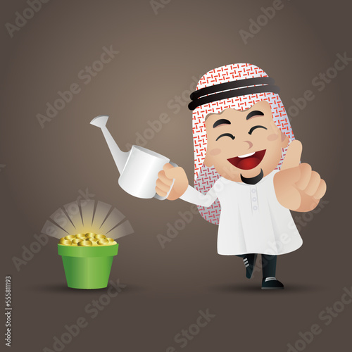 Arab business set