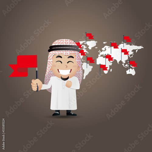 Arab business set