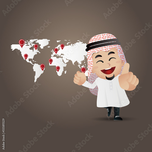 Arab business set