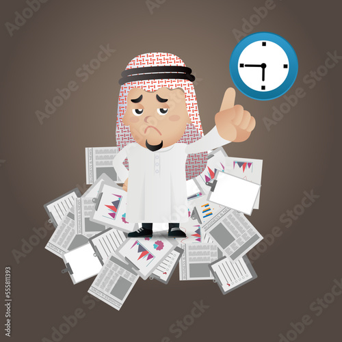 Arab business set