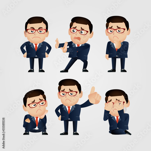 Business people set 