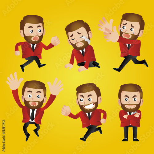 Business people set 