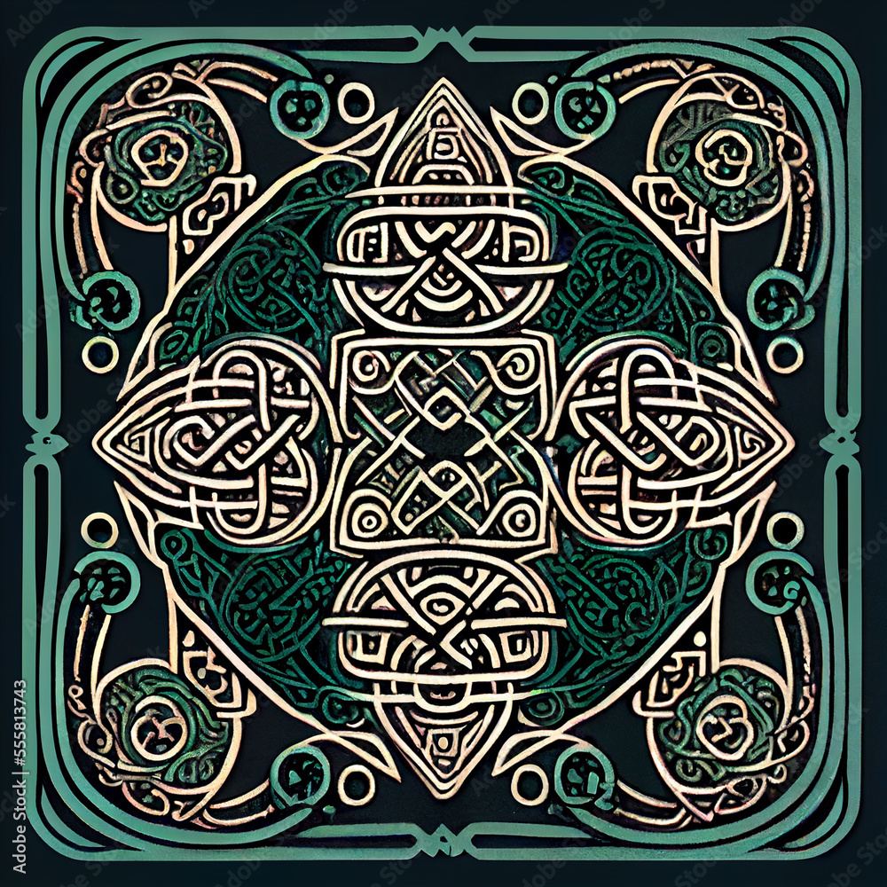 Celtic Knot Design, AI Celtic Knot Design, AI