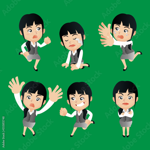 Businesswoman set