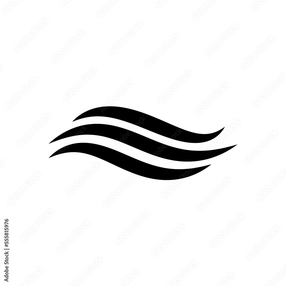 Swoosh logo design template style Swoosh logo design template style