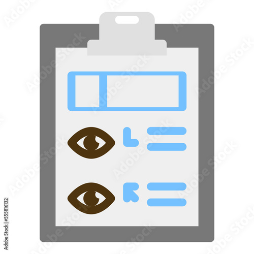 eye flat icon