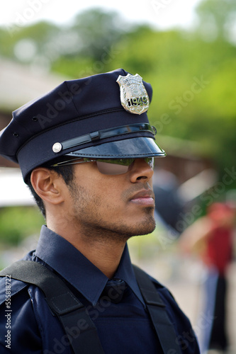 Portrait of Police Officer photo