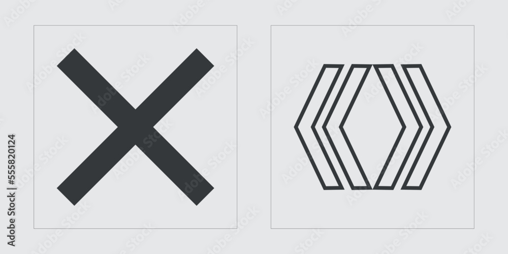 Vector Graphic Assets Set. Brutalism star and flower shapes. Flat minimalist icons. Projects, posters, banners. Vector illustration Vector Graphic Assets Set. Brutalism star and flower shapes. Flat minimalist icons. Projects, posters, banners. Vector illustration
