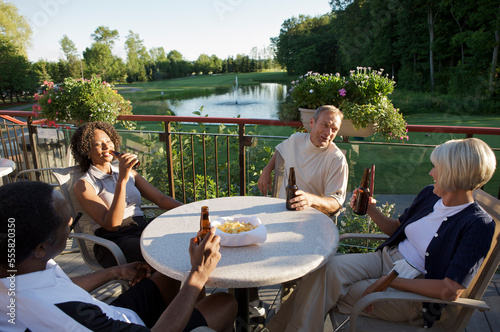 Friends at Country Club, Burlington, Ontario, Canada
