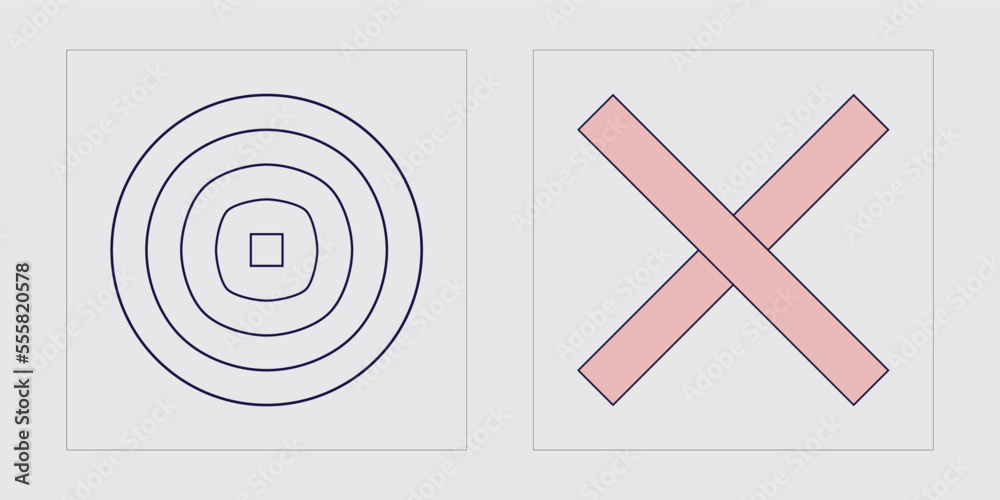 Collection of Y2K elements. Retro futuristic graphic ornaments. Flat minimalist icons. Anti-design. Vector illustration Collection of Y2K elements. Retro futuristic graphic ornaments. Flat minimalist icons. Anti-design. Vector illustration