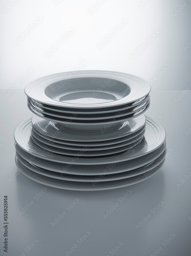 Stack of Matching Plates Stack of Matching Plates