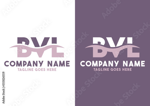 Letter BVL logo design template, BVL logo photo