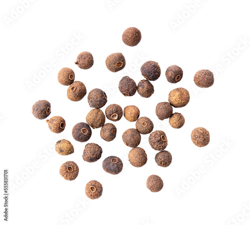 Allspice berries (also called Jamaican pepper or newspice) on transparent png