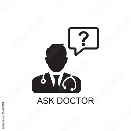 ask doctor icon , medical icon