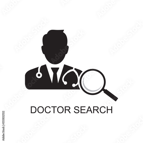 doctor search icon , medical icon