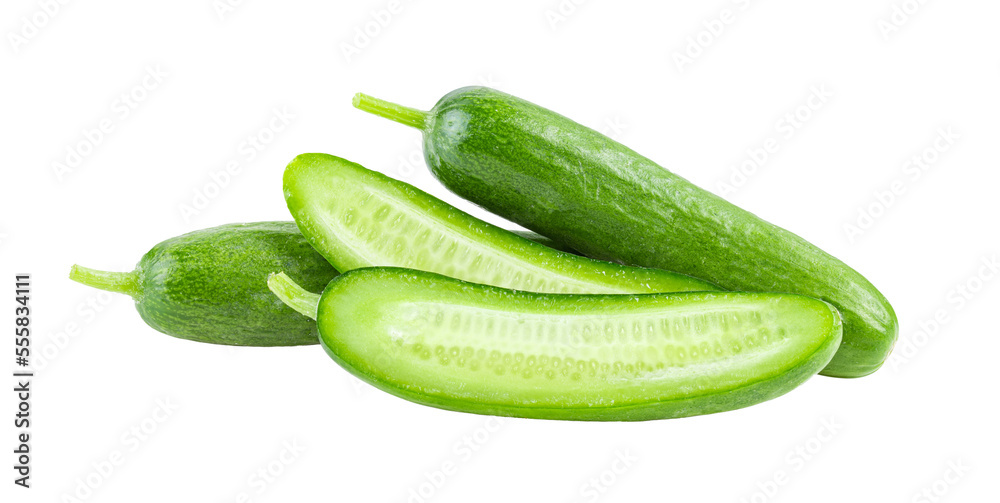 Cucumber isolated on transparent png Cucumber isolated on transparent png