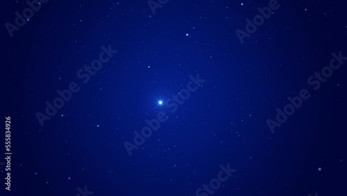 Blue Energy - Explosion Opener For Logo, Title, Greetings - Blast Particle Animation Intro