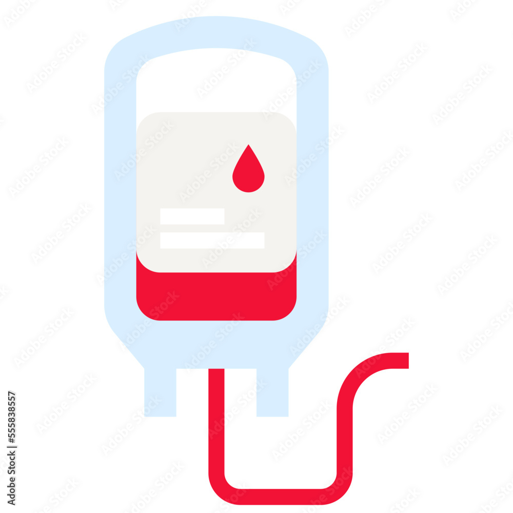 BLOOD DONATION flat icon