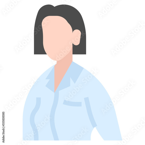 DORTOR WOMAN flat icon
