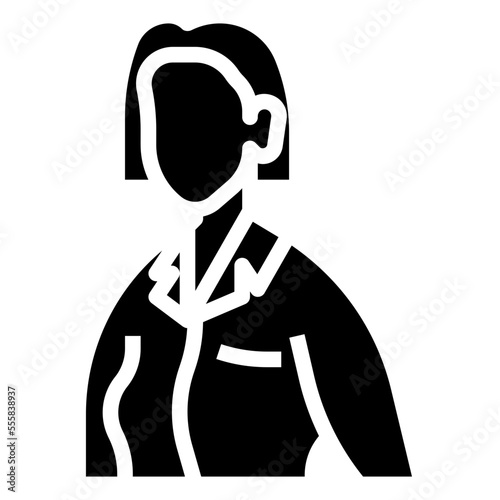 DORTOR WOMAN glyph icon