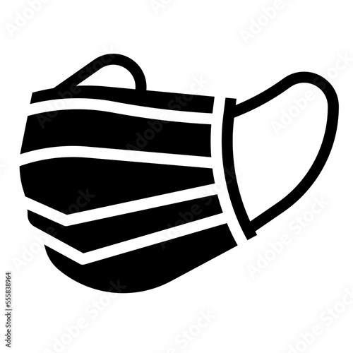 MEDICAL MASK glyph icon