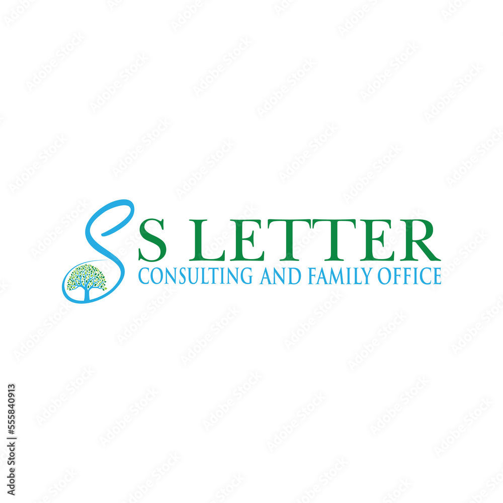 S Letter family and counselling logo design S Letter family and counselling logo design