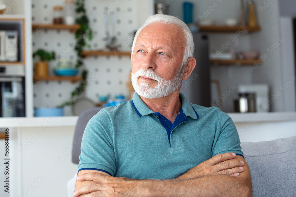 Bored tired sad mature man depressed lonely having no visitors of his children. Divorce , bachelor , health problems concept. Lockdown, unemployment, needless man on social distance Bored tired sad mature man depressed lonely having no visitors of his children. Divorce , bachelor , health problems concept. Lockdown, unemployment, needless man on social distance