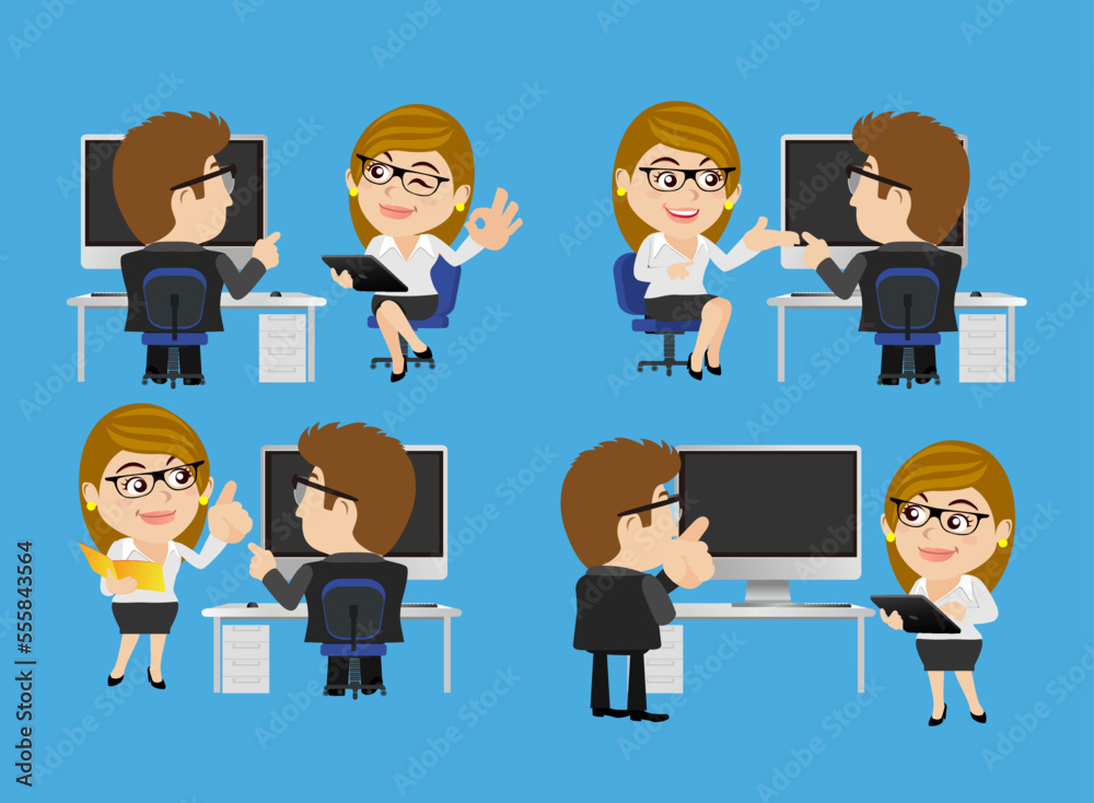 Business people presentation meeting training concept Business people presentation meeting training concept