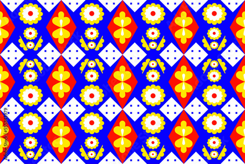 seamless pattern graphic illutration vector