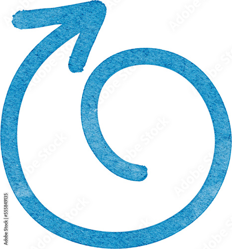 Paper Texture Arrow