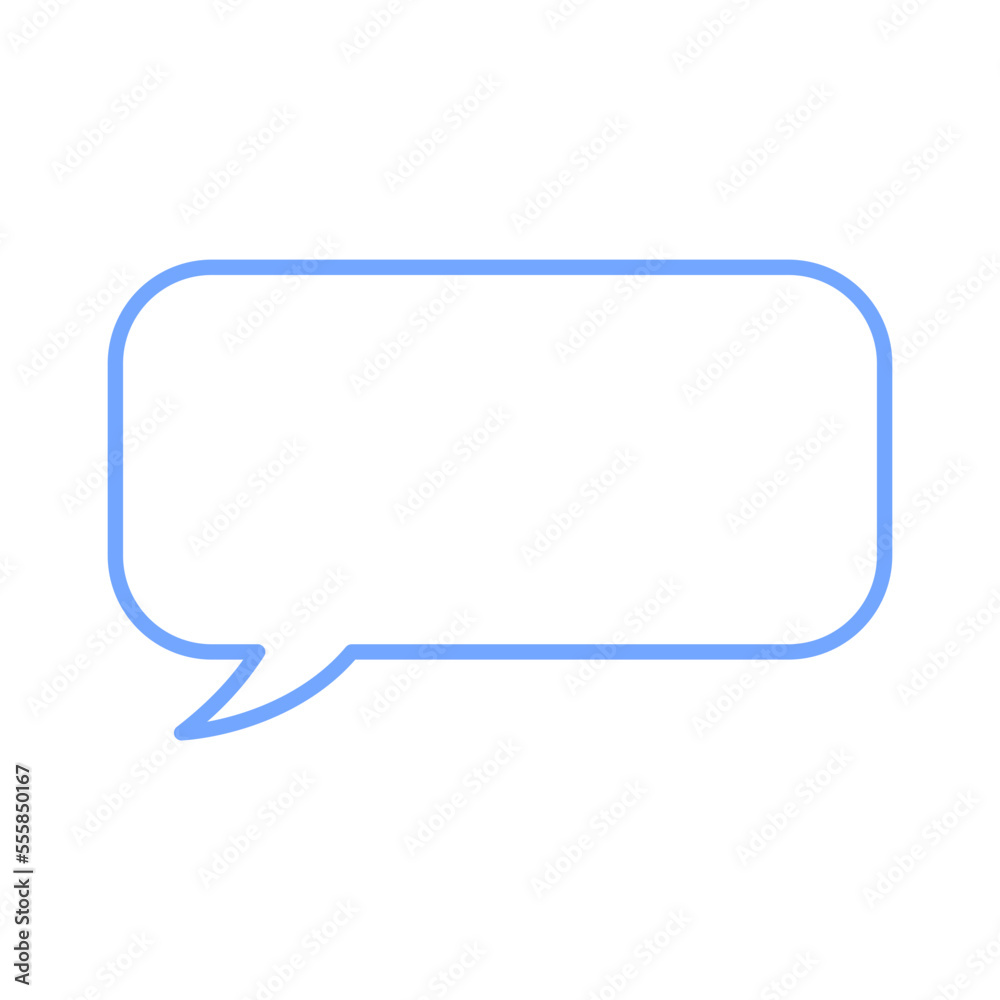 Pastel rounded rectangle speech bubble outline stroke Pastel rounded rectangle speech bubble outline stroke
