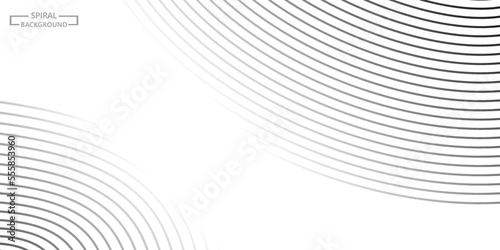 Abstract Diagonal curved striped background. Slanted wavy circle vector, showing line pattern. for your business