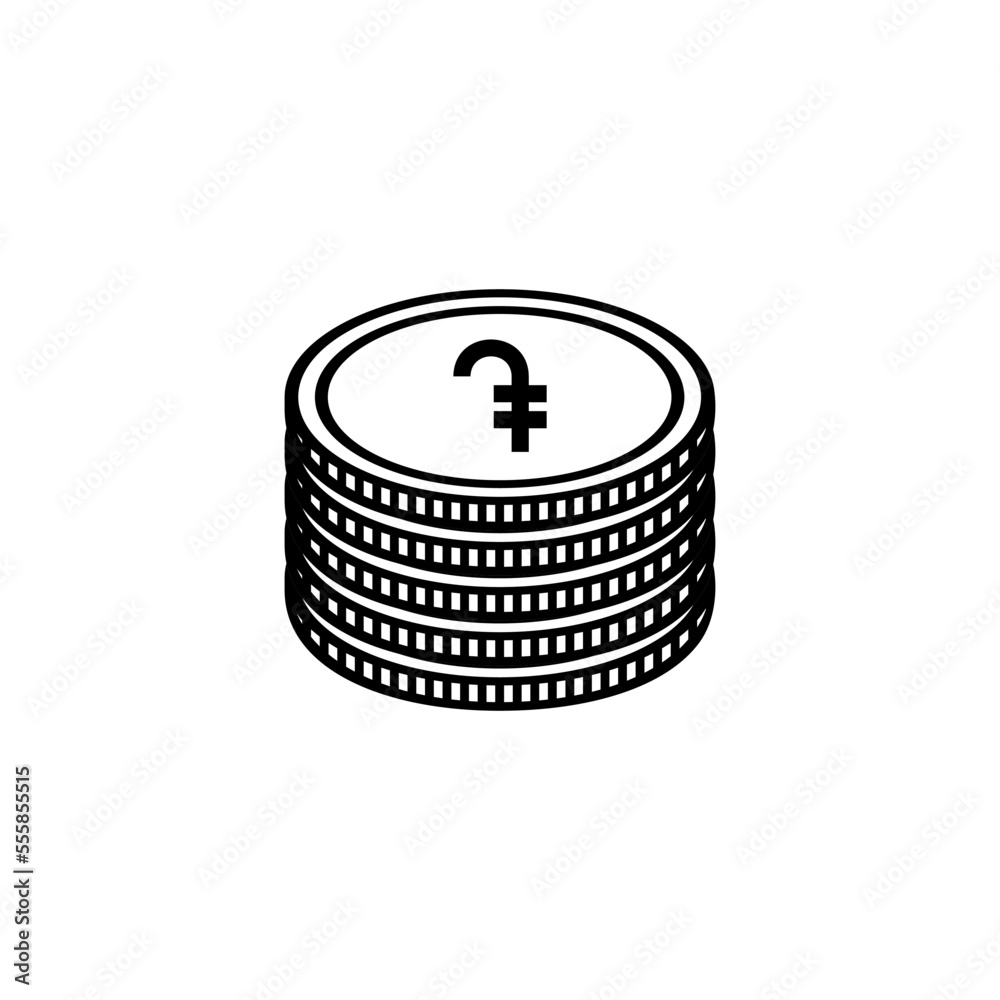 Armenia Currency Symbol, Armenian Dram Icon, AMD Sign. Vector Illustration Armenia Currency Symbol, Armenian Dram Icon, AMD Sign. Vector Illustration
