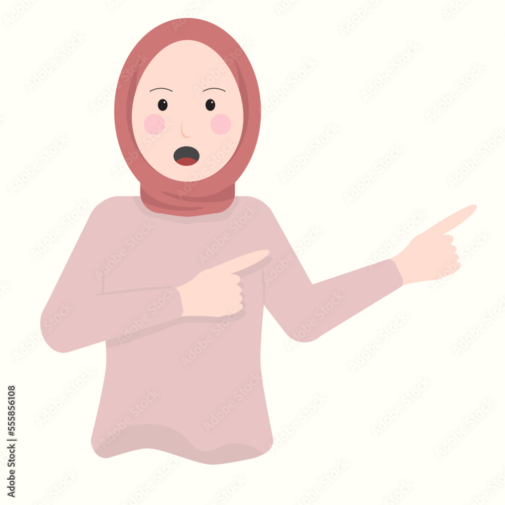 Young girl in a cartoon style experiences different emotions and poses. Set of emotions and poses Young girl in a cartoon style experiences different emotions and poses. Set of emotions and poses